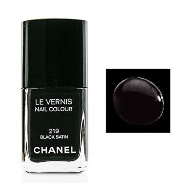 chanel black satin nail polish limited edition|chanel washed denim nail polish.